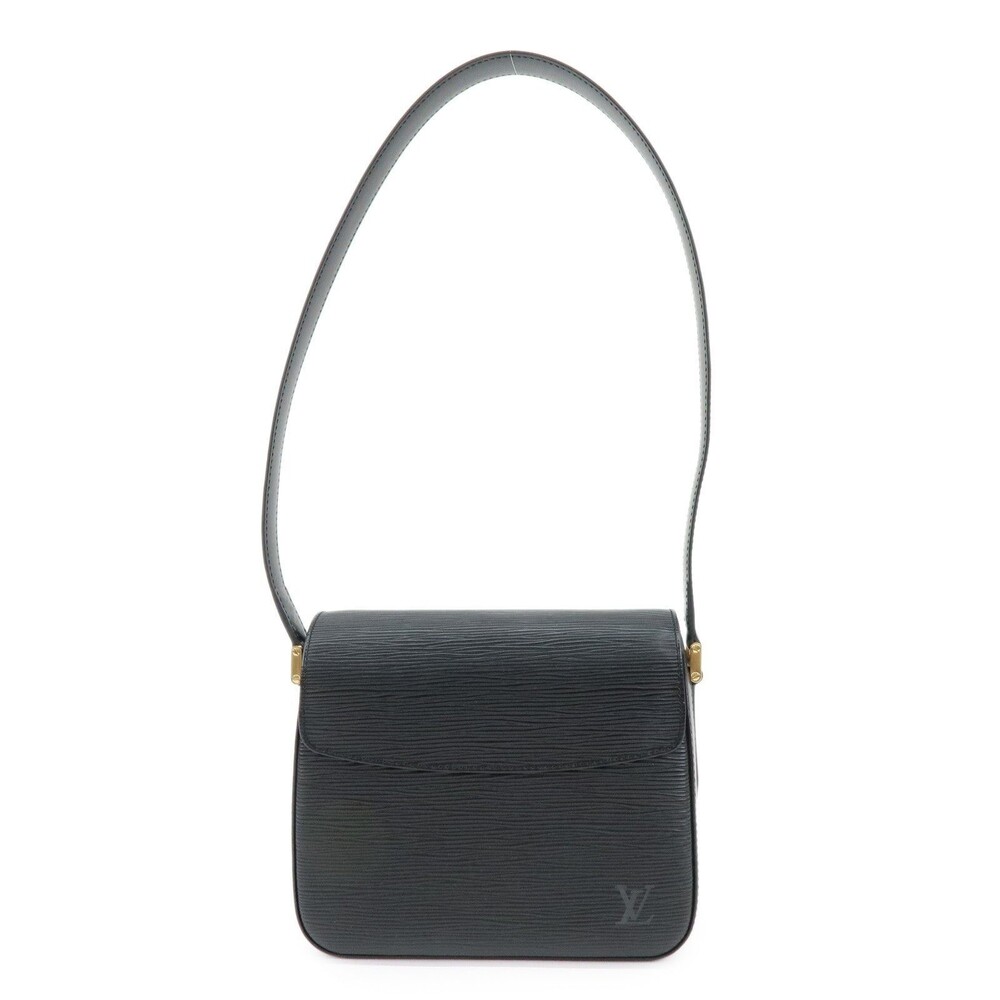 Louis Vuitton Epi Leather Buci Shoulder Bag Black